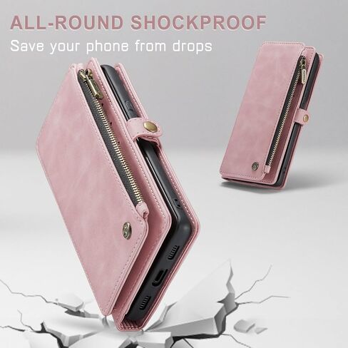 حافظة Defencase Google Pixel 7A، محفظة حجب RFID للنساء والرجال، جلد PU أنيق، قلاب مغناطيسي، حامل بطاقات، أزرق أخضر in Kuwait