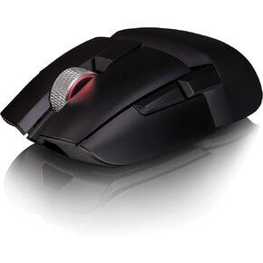 Thermaltake Argent M5 Wireless 16.8M RGB Color Gaming Mouse, 6 Customizable Dynamic Lighting Effects, Pixart PMW-3335 Optical Sensor, DPI Adjustments Up to 16,000. GMO-TMF-HYOOBK-01