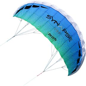 Prism Kite Technology Synapse Dual-line Parafoil Kite - an Ideal Entry Level Kite for Kids and Adults to Dual-line Kiting