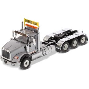 Diecast Masters International HX620 SBFA Day Cab Tridem Tractor | 1:50 Scale Model Semi Trucks | Light Gray Diecast Model 71011