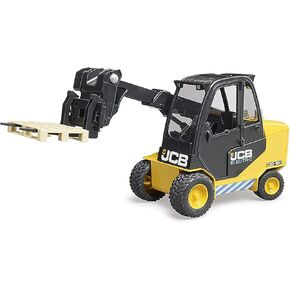 Bruder - JCB Teletruk with Pallet (02512) - For Ages (4) and Up - Compatible with bworld Figures