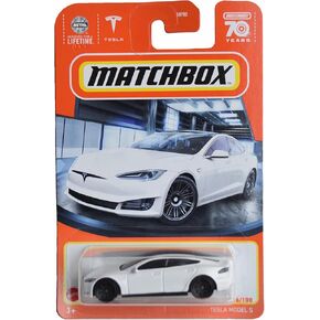 Matchbox Tesla Model S, White 86/100