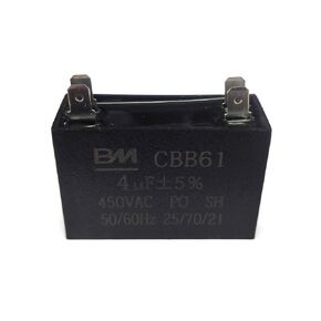 ITACO 19uf 21uF 20uF Generator Capacitor Condenser 2 Pin AVR Cbb61 20 Uf 50 60hz 350v 250V - 450V Ac Pin Style Square