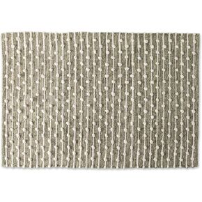 DII Slub Rug Collection Recycled Cotton Loop, 2x3', Antique Green