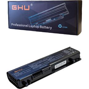 GHU New OEM 58 WH 6 cell U164P N855P Battery Compatible for Studio 17 1745 1747 1749 Laptop, Replacement for N856P U164P M905P U150P 312-0196 312-0186 OW077P M909P W080P Y067P