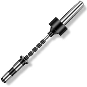 2MT Pen Mandrel for Wood Lathe Pen Turning Tools with Mandrel Saver and 5 Bushings Wood Turning Pen Barrel Kits