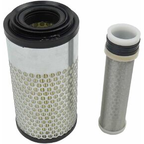New Outer & Inner Air Filter Kit 6C060-99410 32721-58242 Compatible with Kubota B2620 B2630 B2650 B2710 B2910 B2920 B3000 B3030 B7300 B7400 B7410 B7500 B7510 B7800 ZG227 F2880