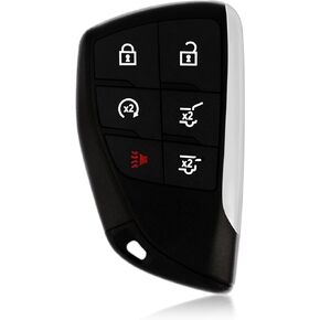 Replacement for 2021 2022 2023 Chevrolet Tahoe Suburban Key Fob Remote Control YG0G21TB2 6 Buttons 433MHz
