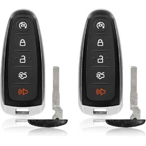 Replacement for 2017 2018 2019 2020 Ford Escape Titanium Focus C-max Maverick Key Fob Remote Control M3N5WY8609 5 Buttons 315MHz (2)