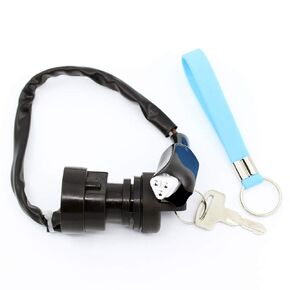 Ignition Key Switch Compatible with Kawasaki KVF650 KVF700 KFX700 KSV700 KVF750 Brute Force Prairie 650 700 750 27005-0019 27005-1230 27005-1267 ATV Bike