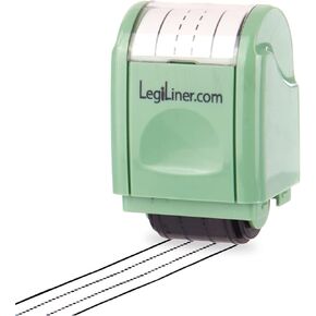 LEGILINER GREEN Dotted Thirds Handwriting Lines, Rolling, self-Inking Stamp. Handwriting Practice Tool for Teachers/OT’s/Homeschool/Special Ed./Kindergarten/1st Grade, Year1 Size. Australia