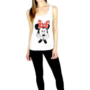 Disney Womens Mickey Mouse Stand Tank Top