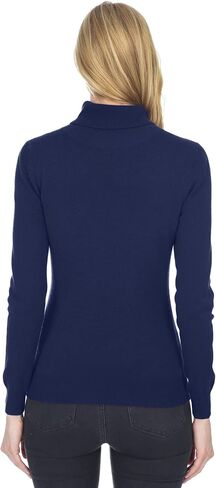 State Fusio Ribbed Turtleneck Sweater Merino Wool Long Sleeve High Neck Pullover for Women… in Saudi Arabia