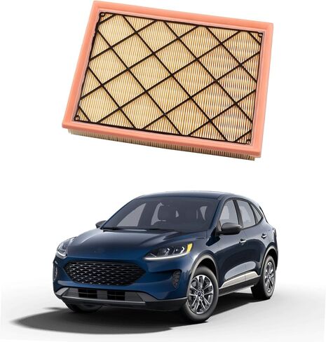 Dasbecan JX6Z9601A Engine Air Filter Compatible with 2020 2021 2022 Ford Escape Bronco Sport 1.5 2.0 (NOT FOR HYBRID) & 2020 2021 2022 Lincoln Corsair 2.0 2.3 in Saudi Arabia
