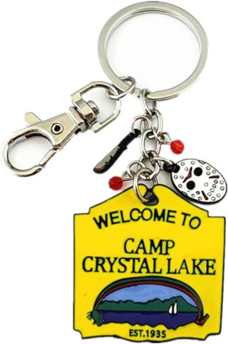 Halloween Keychain Horror Metal Keychain Gifts for Woman Men in Saudi Arabia