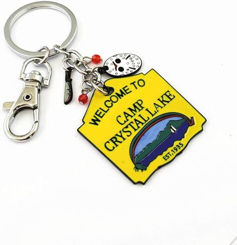 Halloween Keychain Horror Metal Keychain Gifts for Woman Men in Saudi Arabia