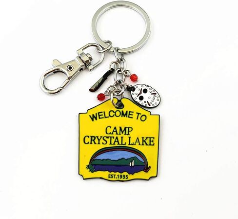 Halloween Keychain Horror Metal Keychain Gifts for Woman Men in Saudi Arabia