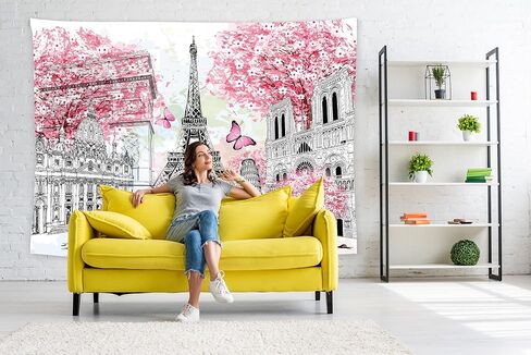 feelacle Farmhouse Cow Tapestry 60" X 40" Farm Animal Wall Hanging Party Decorations Home Decor For Bedroom Living Room Dorm (150 X 100cm) in Saudi Arabia