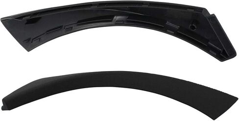 XtremeAmazing Black Front Right Interior Inner Door Panel Handle and Door Pull Outer Trim Cover for BMW E90 3-Series 318 320 325 330 335 Sedan E90/E91 2006-2011 in Saudi Arabia