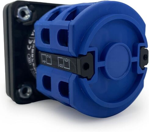 مفتاح تبديل عالمي لمحدد الكاميرا الدوارة، 2 موضع، 8 محطات، LW26-25 C04/2 660V 25A أسود أزرق in Kuwait