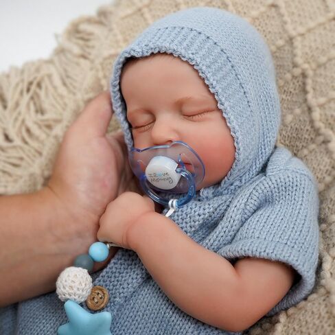 20-Inch Lifelike Reborn Baby Dolls - Sweet Smile Real Life Realistic-Newborn Soft Body Realistic Newborn Baby Dolls Sleeping Baby Girl-Best Gift for Kids Age 3+ in Saudi Arabia
