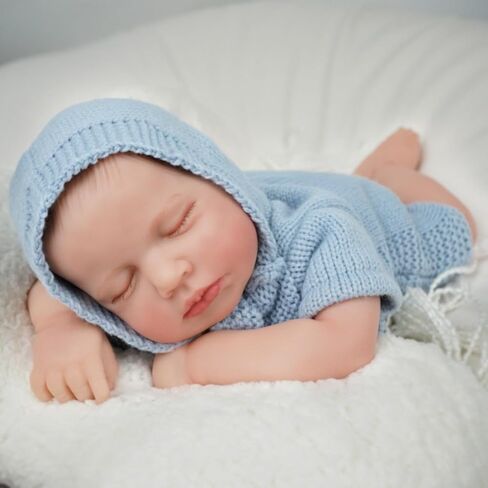 20-Inch Lifelike Reborn Baby Dolls - Sweet Smile Real Life Realistic-Newborn Soft Body Realistic Newborn Baby Dolls Sleeping Baby Girl-Best Gift for Kids Age 3+ in Saudi Arabia