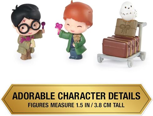 Wizarding World Harry Potter, Micro Magical Moments Year 3 Figure Set with Harry, Stag Patronus & Dementor, Display Case, Kids Toys for Ages 6+ in Saudi Arabia