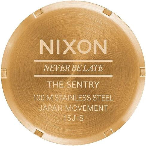Nixon Men's A105 Sentry 42mm Stainless Steel Leather Quartz Movement Watch in Kuwait