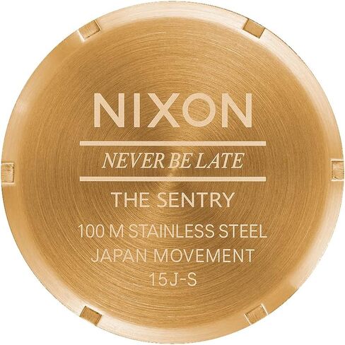 Nixon Men's A105 Sentry 42mm Stainless Steel Leather Quartz Movement Watch in Kuwait