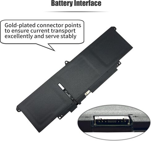 57Wh 66DWX Laptop Battery Compatible with Dell Latitude 7340 7350 7440 7450 7640 7650 Series Notebook 00HYH8 0HYH8 086D0Y 86D0Y 0CTJJ6 CTJJ6 0JNYT4 JNYT4 WW8N8 0047T0 047T0 0V0W55 V0W55 FH97R in Kuwait