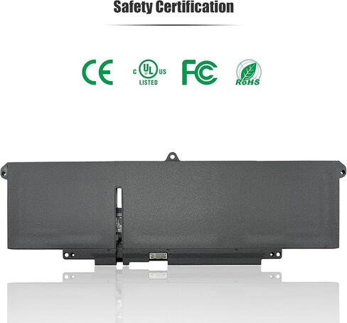 57Wh 66DWX Laptop Battery Compatible with Dell Latitude 7340 7350 7440 7450 7640 7650 Series Notebook 00HYH8 0HYH8 086D0Y 86D0Y 0CTJJ6 CTJJ6 0JNYT4 JNYT4 WW8N8 0047T0 047T0 0V0W55 V0W55 FH97R in Kuwait