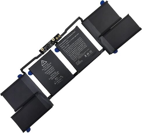 بطارية الكمبيوتر المحمول A1707 البديلة A1820 المتوافقة مع جهاز MacBook Pro 15 بوصة A1707 (أواخر 2016، منتصف 2017) سلسلة EMC 3162 3072 in Kuwait