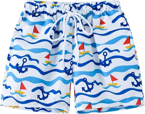 Boys Shorts Lightweight Quick Dry Athletic Short Print Fashion Beach Shorts Kids Boardshort 3-10Years in Saudi Arabia
