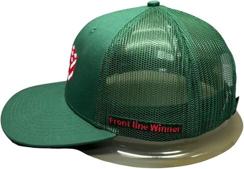 Front Line Winner Craps Hat for Men & Women Breathable Mesh, Trucker Hat, Gambler Hat, Gambling Gifts, Lucky Hat, Dice Cap in Saudi Arabia