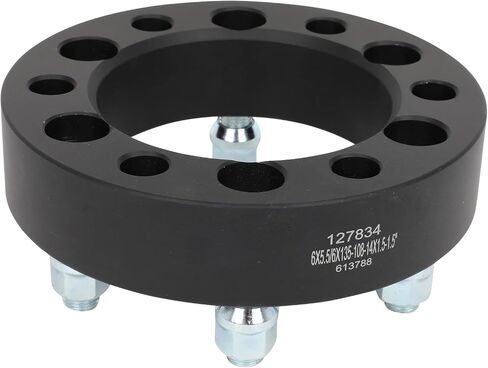 SCITOO 4Pcs 6x5.5 to 6x135 Wheel Adapters 1.5 inch Bore 108mm Studs 14x1.5 6 Lug Wheel Spacers No Hubcentric Fit for Ram 1500 2019-2023,for GMC Yukon XL 2015-2023,for GMC Yukon 1992-2023 in Saudi Arabia