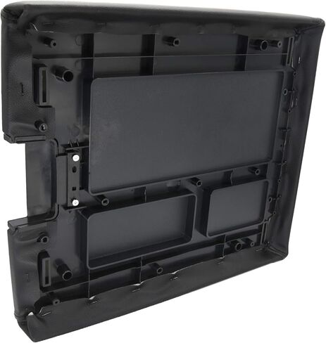 غطاء مسند ذراع وحدة التحكم المركزية من NAKAO مع مزلاج متوافق مع سيارة Chevy GMC Silverado Suburban Tahoe Sierra 2007-2013 Pickup، يستبدل OEM 20864154، أسود، طقم إصلاح غطاء وحدة التحكم المركزية in Kuwait