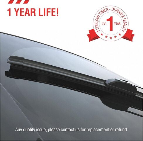 24 بوصة + 21 بوصة + 13 بوصة 3 مساحات استبدال شفرات ممسحة الزجاج الأمامي لسيارة VW Tiguan 2017 2016 2015 2014 2013 2012 2011 2010 2009 + المزيد من جودة السيارات OEM (القفل العلوي) in Kuwait