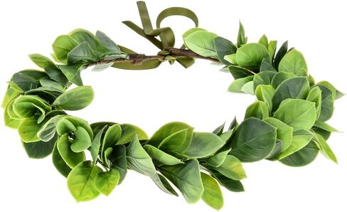 Succulent Flower Crown Eucalyptus Halo Wedding Floral Headband Photo Prop (B-Sunflower) One Size in Kuwait