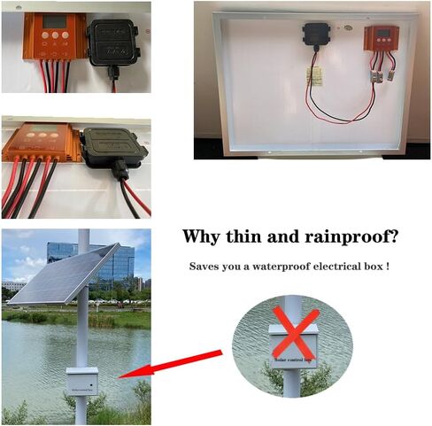 Rainproof Ultra-Thin 20Amp 12V/24V PWM Solar Charge Controller , with Backlit LCD Display, Adjustable Parameter, Charge Controller for Solar Panel in Saudi Arabia