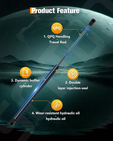 SCITOO 7Inch 18Lbs/80N Universal Gas Shock Strut Lift Support Set of 2 in Saudi Arabia