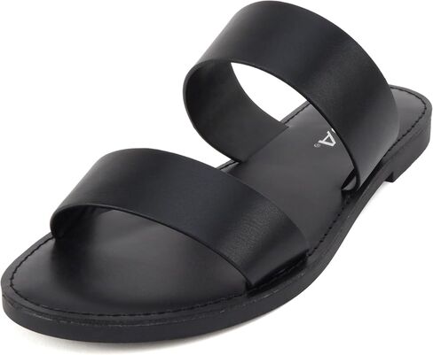 Soda Shoes Women Flip Flops Slippers Sandals Double Strap Slide Casual Bling Rhinestone Crystals AMONG-S in Kuwait