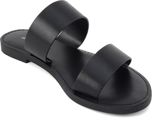 Soda Shoes Women Flip Flops Slippers Sandals Double Strap Slide Casual Bling Rhinestone Crystals AMONG-S in Kuwait