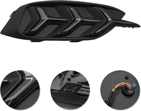 مصابيح ممتص الصدمات الخلفية LED مناسبة لسيارة Honda Civic 2016 2017 2018 2019 2020 2021 LX EX Touring Sedan، عدسات مدخنة Y عاكسة أضواء تشغيل الفرامل مصابيح إشارة الانعطاف المتتابعة in Saudi Arabia