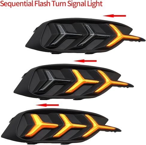 مصابيح ممتص الصدمات الخلفية LED مناسبة لسيارة Honda Civic 2016 2017 2018 2019 2020 2021 LX EX Touring Sedan، عدسات مدخنة Y عاكسة أضواء تشغيل الفرامل مصابيح إشارة الانعطاف المتتابعة in Saudi Arabia
