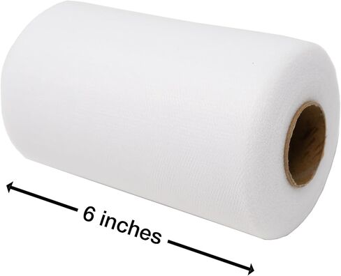 Singer Baby Blue Tulle Fabric Rolls 6 Inch by 100 Yards (300 ft) in Saudi Arabia