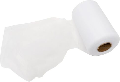 Singer Baby Blue Tulle Fabric Rolls 6 Inch by 100 Yards (300 ft) in Saudi Arabia