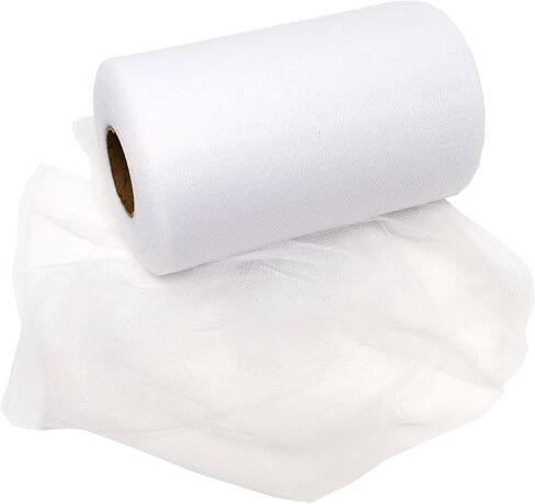 Singer Baby Blue Tulle Fabric Rolls 6 Inch by 100 Yards (300 ft) in Saudi Arabia