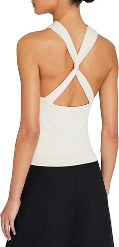 Club Monaco Women's Ribbed Twist Knit Top in Saudi Arabia