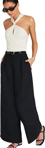 Club Monaco Women's Ribbed Twist Knit Top in Saudi Arabia