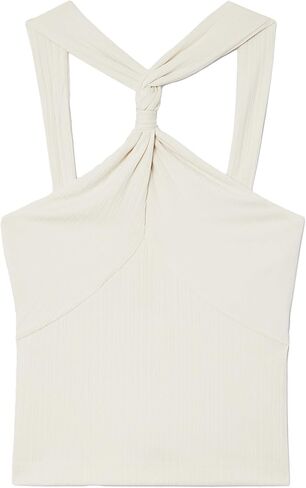Club Monaco Women's Ribbed Twist Knit Top in Saudi Arabia